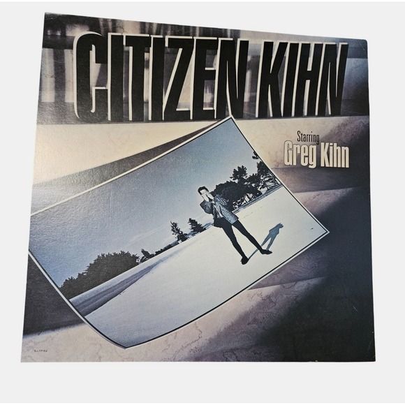 Greg Kihn Citizen Kihn Vintage 1985 Promo Poster 12x12 Double Sided EMI America - Picture 1 of 4